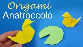 How to make a paper duck, Origami duckling