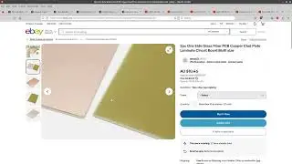 Mysterious PCB material from eBay