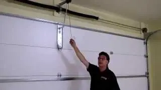 My power went out and my garage door won't open.  What now?