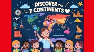 Discover the 7 Continents 🌍 | Geography for 3rd Graders