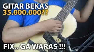 Unboxing Gitar Klasik Bekas 35 Juta