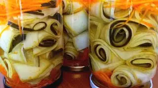 Приятные новогодние кабачки! Вкусный рецепт кабачков на зиму