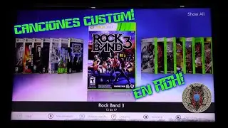 ¡Como poner canciones personalizadas en Rock Band 3 RGH!