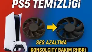 PS5 TEMİZLİĞİ 😱 | How to Clean PS5 Fan & Reduce Noise! 