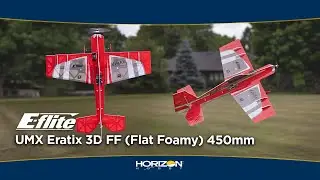 E-flite UMX Eratix 3D FF (Flat Foamy) 450mm RC Airplane