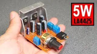 Усилитель 2x5W на микросхеме LA4425 своими руками
