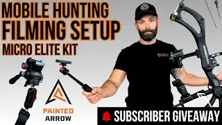 Light Weight Self Filming Setup for Mobile Hunting || Painted Arrow Micro Elite Kit