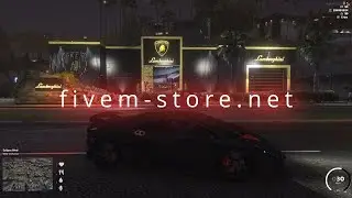 FiveM MLO - Lamborghini car Dealership [ GTA 5 INTERIOR ] #fivem