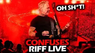JAMES HETFIELD CONFUSES FOR WHOM THE BELL TOLLS RIFF LIVE (2024) 