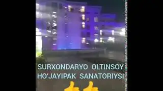 Surxondaryo oltinsoy ho‘jayipak sanatoriysi kechasi kurnishi