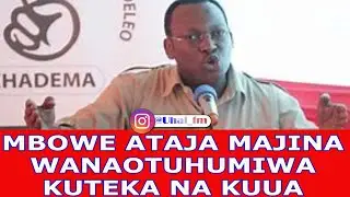 Kumekucha!! Mbowe Awataja Askari Wanaotuhumiwa Kuteka Na Kupoteza Watu