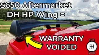 DARK HORSE Handling Pack Wing VOIDS my WARRANTY! BUYER BEWARE!