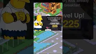 Simpsons Tapped Out: Level 225 