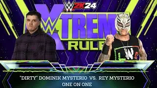 Full Match - Dirty Dominik Mysterio vs Rey Mysterio: Extreme Rules | WWE 2k24