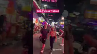 Pattaya Thailand Red Light District Soi 6