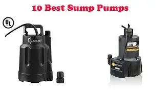 5 Best Sump Pumps in 2019