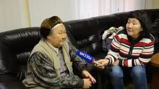 Глава Калмыкии и Нина Уланова