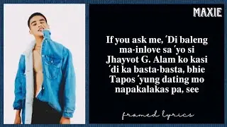 MAXIE - DYOSA (Cover) Lyrics (Framed) JHAYVOT G