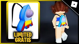 FÁCIL! COMO PEGAR ITEM MOCHILA DE FOGUETE GRÁTIS LIMITED NO ROBLOX | DANIMALS ADVENTURE WORLD
