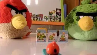 Киндер сюрприз ЭНГРИ БЕРДС злые птички 2016 Собираем KINDER Surprise ANGRY BIRDS Movie 2016