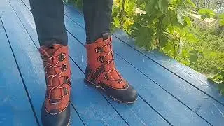 Валяные ботинки
