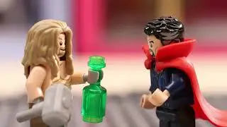 LEGO 76218 Marvel Super Heroes Sanctum Sanctorum【Stop Motion Animation】