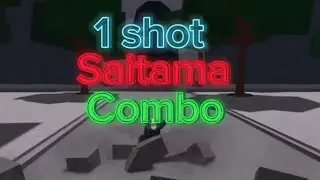1 shot Saitama combo in The Strongest Battlegrounds (