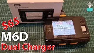ToolkitRC M6D 500W Dual Battery Mini Smart DC Charger