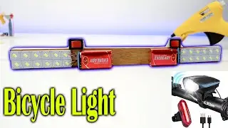 How to make a cycle front light // मात्र 100 रूपये में बनाये अपने साईकल के लिए शानदार लाइट