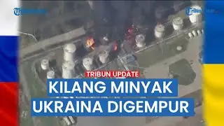 Brutal❗️Serangan Rudal Iskander Hantam Tangki Poltava