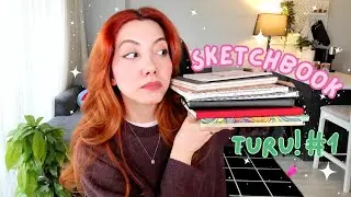 Eski Çizim Defterlerime Bakıyoruz! Sketchbook Turu #1