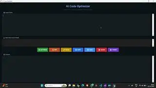 “AI Code Optimizer using Python | Error Detection + Auto Fix + ML”