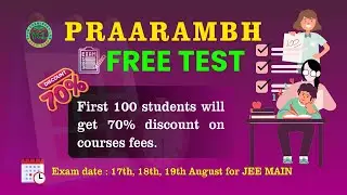 JEE Main 2025/Practice series & Mock test series programme