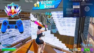 *NEW* Console Best controller settings fortnite | Unreal Reload Ranked PS5 Gameplay