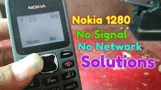 Nokia 1280 or 103 signal problems.Invalid sim,Sim registration Failed,Emergency  call, change Imei