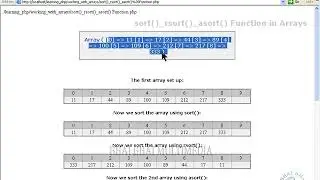 46  sort rsort asort Function   php