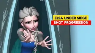 Frozen | Elsa Under Siege Shot Progression | Animation Breakdowns | 3D Animation Internships