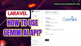 How to use Google Gemini API in Laravel?