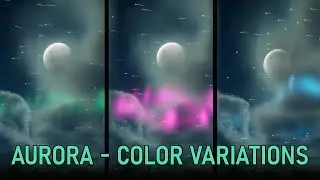 Unreal Engine 5 - Aurora/ Northern Lights Tutorial - Part 4 (Color Variations)