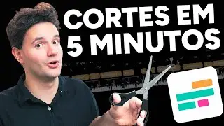 Como Fazer CORTES em 5 MINUTOS (IA do kapwing)