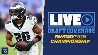 2024 FantasyPros Championship Live Draft Coverage #9 with 1st and Fifteen's Abib Agbetoba