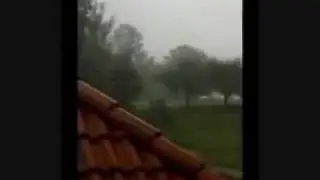 Sommer 2009 - Heftiges Gewitter mit Sinflutartigen Regen