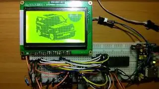 ATMega32 + LCD128x64