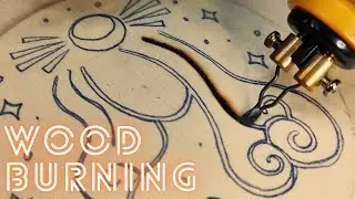 VIRGO ZODIAC ♍ 👧🏼 ASMR WOODBURNING scratching PYROGRAPHY