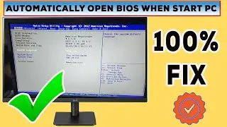 Automatically Enter Bios When Power On PC🌎🌎🌎 #bios