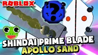 Оружие Shindo Life Shindai Prime Blade Новое  🔥 Apollo Sand Gourd Sword . Обновление в Шиндо Лайф
