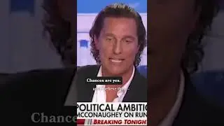 Matthew McConaughey says, “Take back the mic.” #shorts #viralshorts
