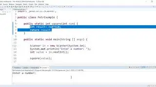Value Returning Functions in Java