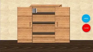 Animation of Opening and Closing Cupboards - Using PowerPoint 2021