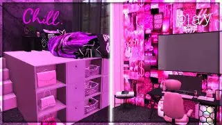 💕🎮Gamer Girl Room + CC Links | SIMS 4 ROOMBUILD